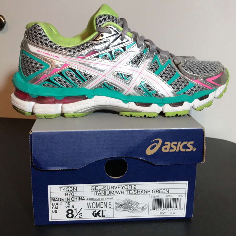 Gently used ASICS Gel Surveyor 2, size 8 1/2